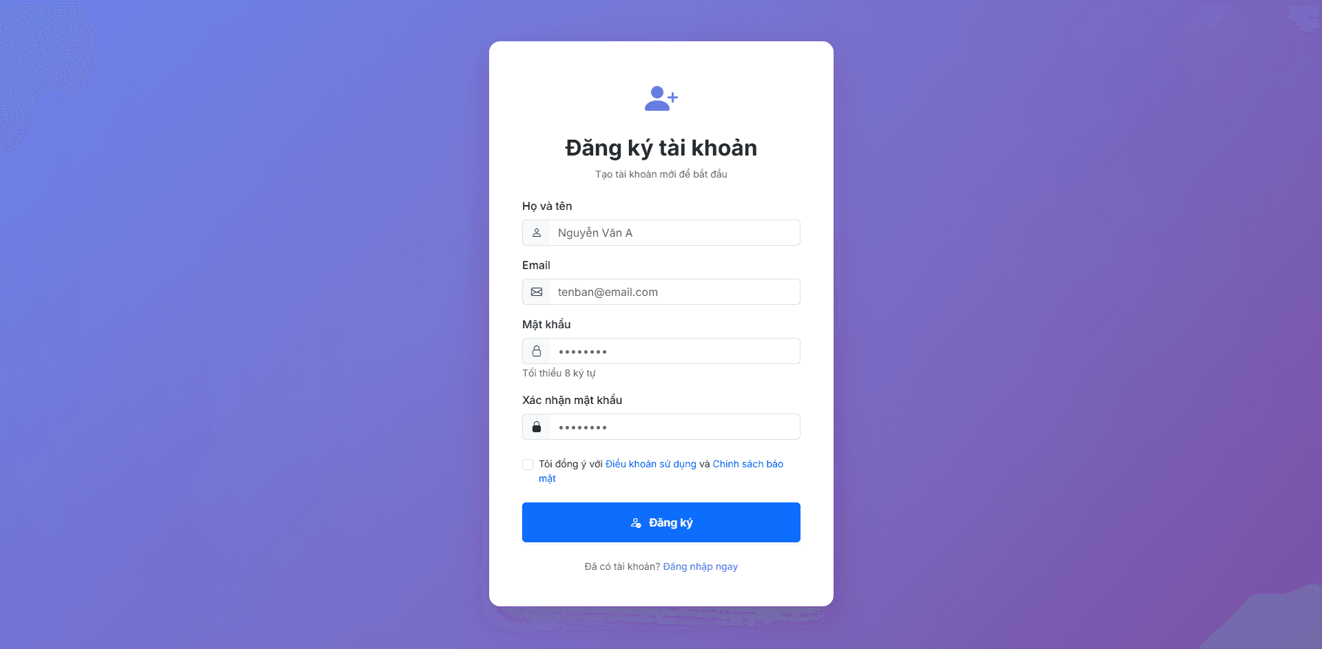 Website quản lý nhà hàng thumbnail 3