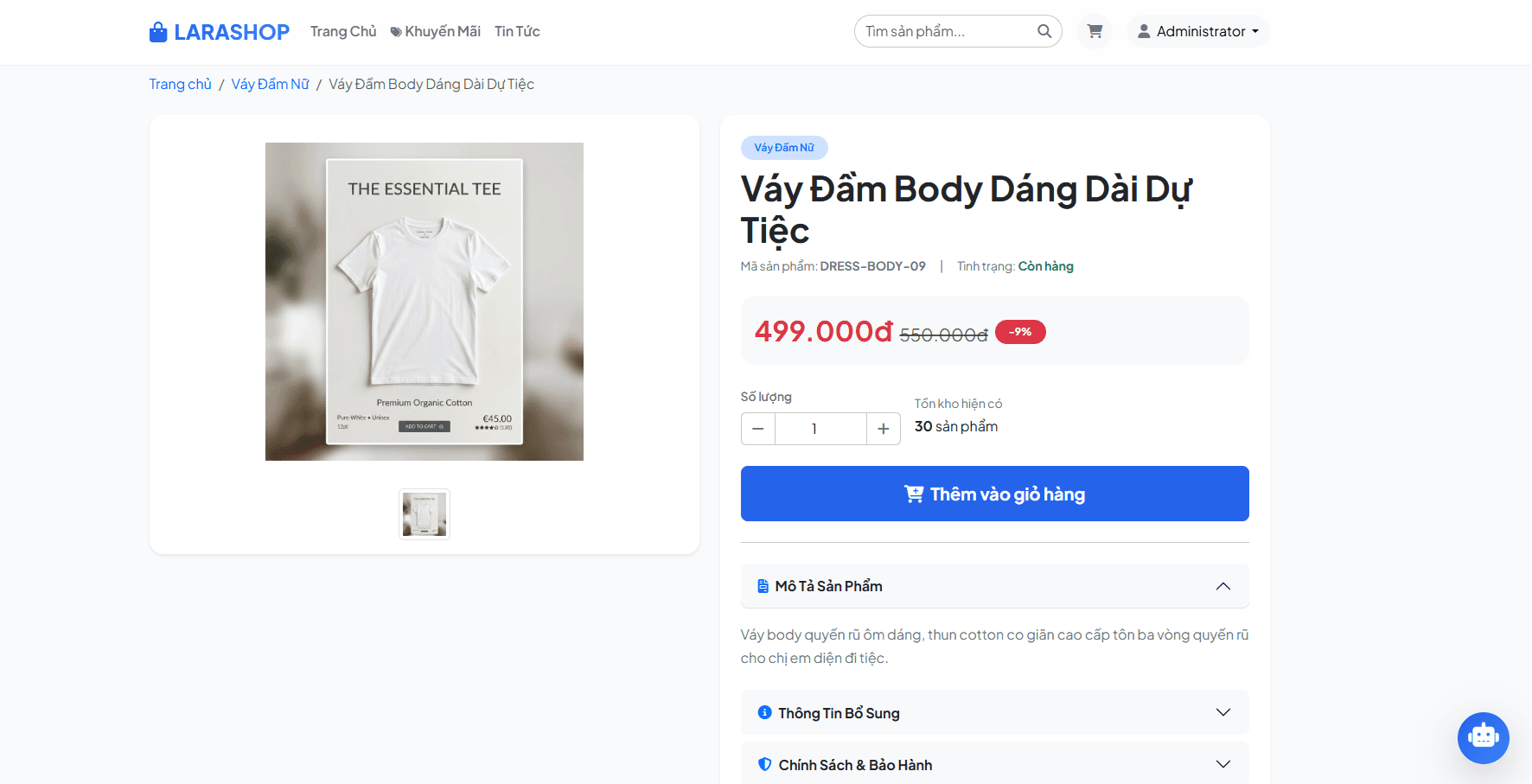 Website Bán Hàng Tích Hợp AI Chatbot Tư Vấn Và Thanh Toán VNPay thumbnail 3