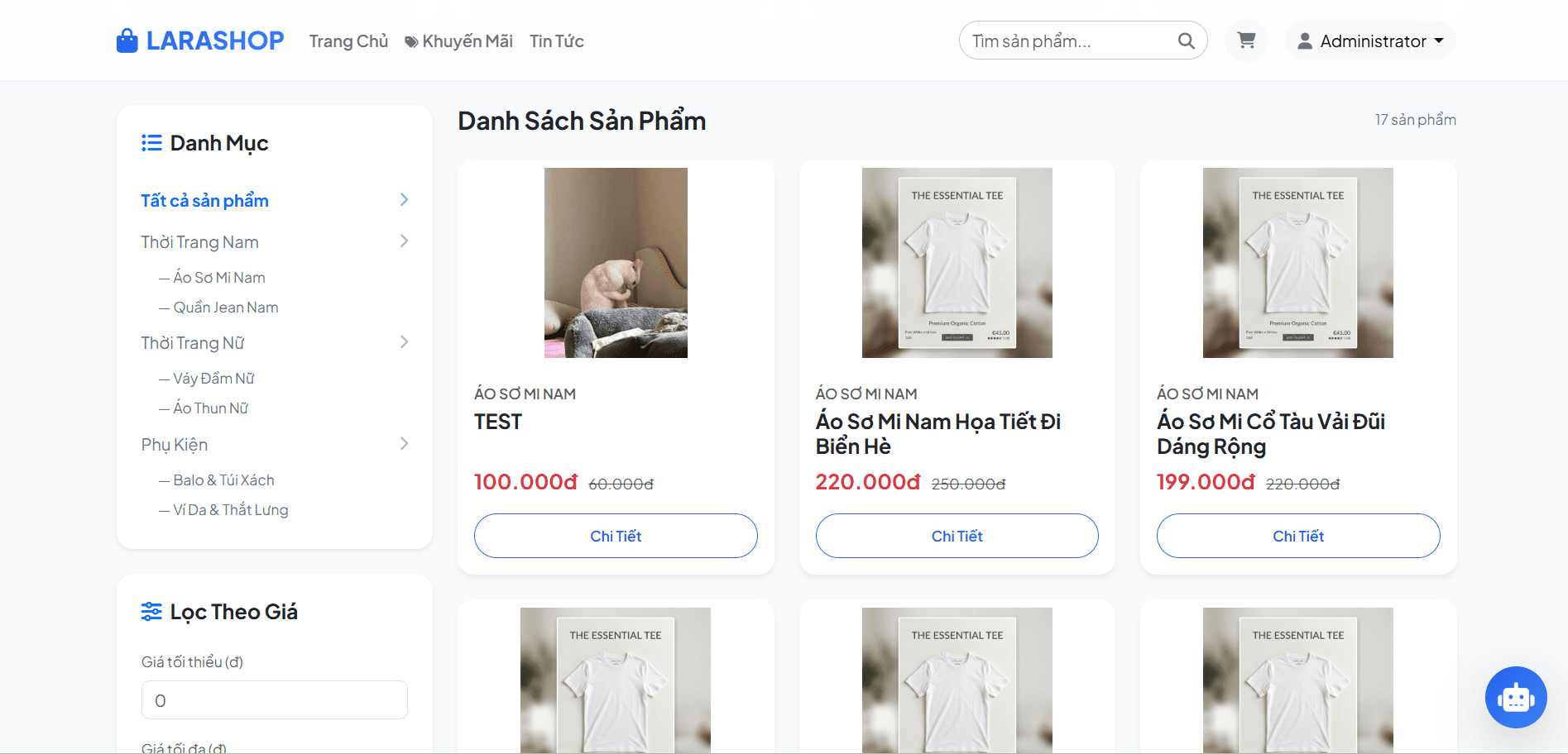 Website Bán Hàng Tích Hợp AI Chatbot Tư Vấn Và Thanh Toán VNPay thumbnail 4