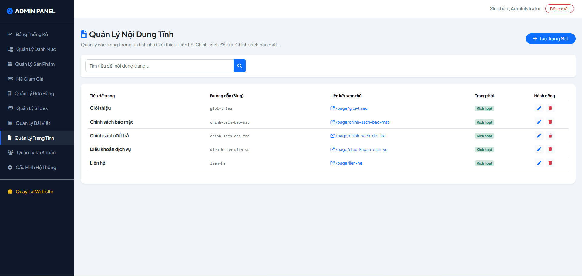 Website Bán Hàng Tích Hợp AI Chatbot Tư Vấn Và Thanh Toán VNPay thumbnail 14