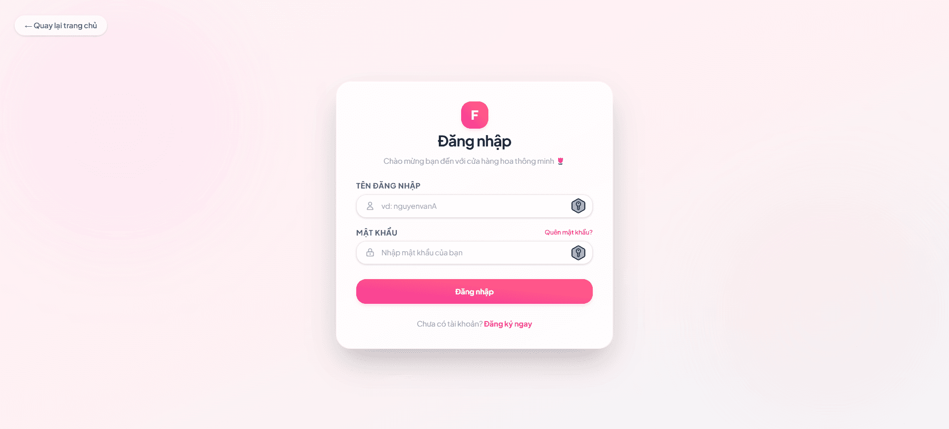 Website bán hoa tích hợp chatbot tư vấn thông minh thumbnail 9
