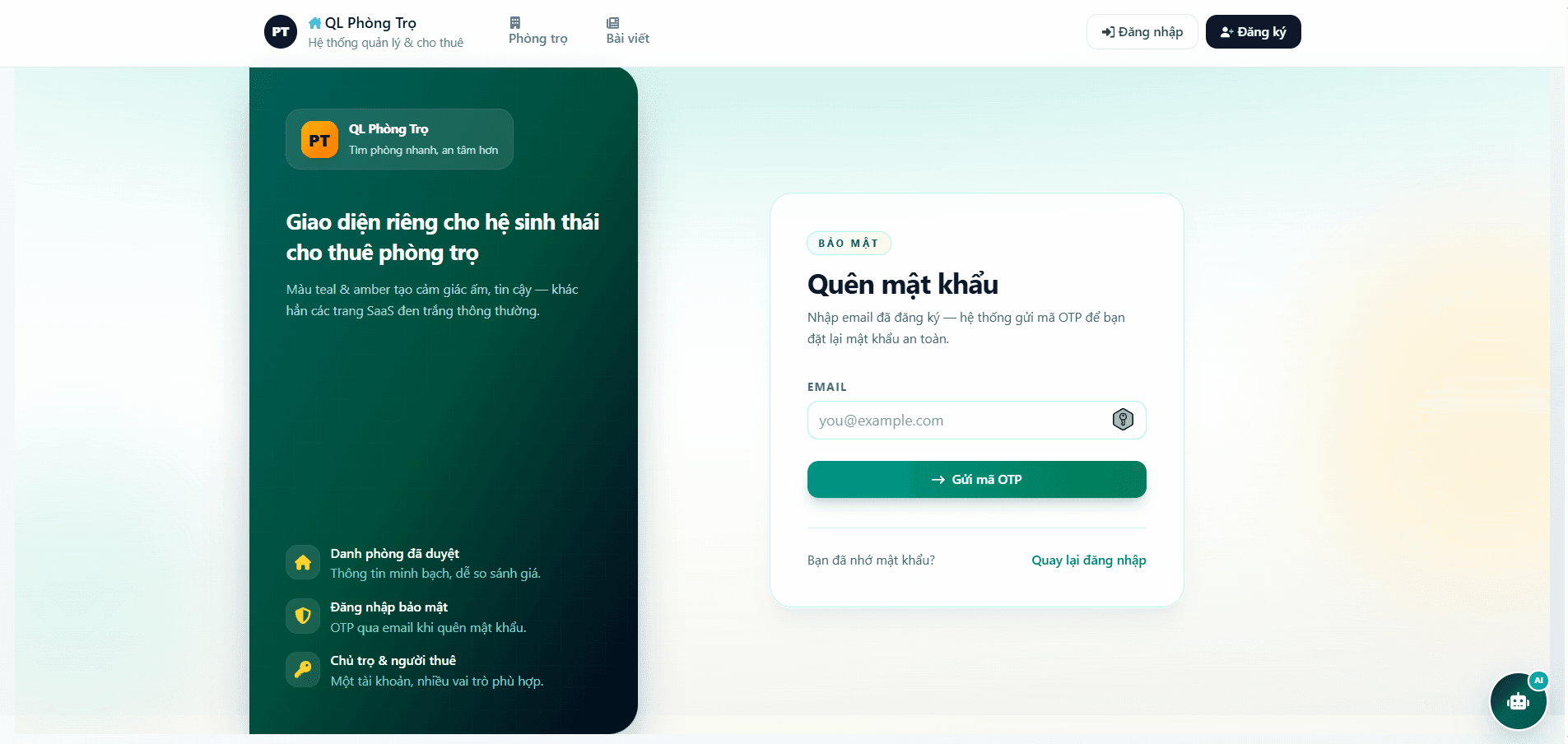 Website Quản Lý Phòng Trọ Tích Hợp AI Tư Vấn Và Cổng Thanh Toán VNPay thumbnail 4